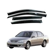 Honda Civic 2001–2005 – Door Visor / Rain Visor (Air Visor) Set