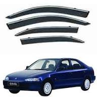 Honda Civic 1992–1995 – Door Visor / Rain Visor (Air Visor) Set