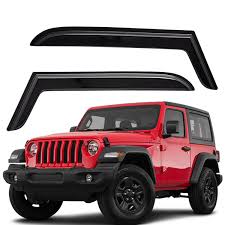 Jeep Wrangler 1998–2006 – Door Visor / Rain Visor Set