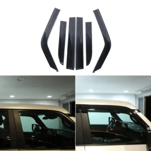 Toyota Land Cruiser Prado J250 (2023–2024) – Door Visor / Rain Visor Set