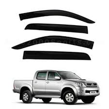 Toyota Hilux Vigo 2004–2014 – Door Visor / Rain Visor Set